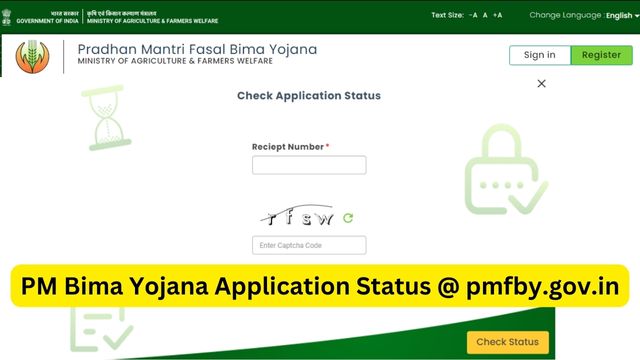 PM Fasal Bima Yojana Application Status Check pmfby.gov.in Beneficiary Status